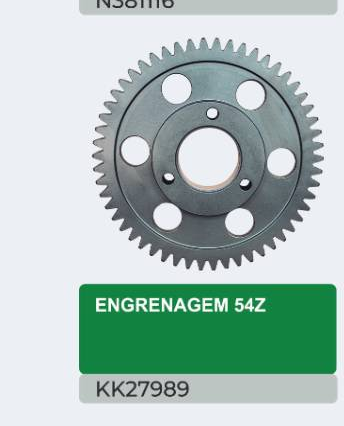 ENGRENAGEM 54Z — KK27989 - imagem 1