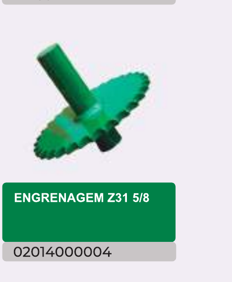 ENGRENAGEM Z31 5/8 — 02014000004 - imagem 1