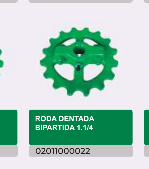CORREIA RODA DENTADA BIPARTIDA 1.1/4 — 02011000022 - imagem 1