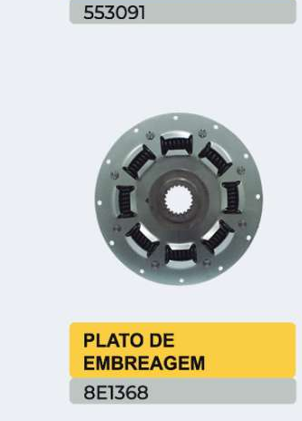 PLATO DE EMBREAGEM — 8E1368 - imagem 1