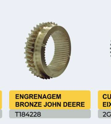 ENGRENAGEM BRONZE JOHN DEERE — T184228 - imagem 1