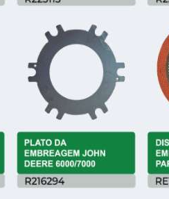 ENGRENAGEM AR EIXO TRASEIRO PLATO DA EMBREAGEM — R216294 - imagem 1
