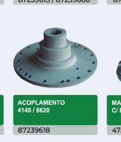 ENGRENAGEM PICADOR CASE FURO OBLONGO ACOPLAMENTO — 87239618 - imagem 1