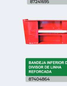 ANEL REVESTIMENTO EXTR SECUN CASE EM HARDOX BANDEJA INFERIOR DIVISOR LINHA REFORCADA — 87404864 - imagem 1