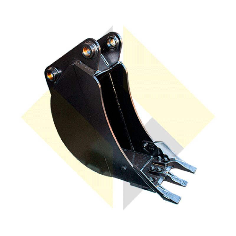 Cacamba Tras. Retro 12Pol (Dente Paraf. MF) - Comp. Jcb — 98089818 - imagem 1