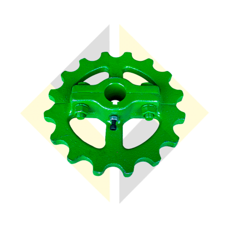 Roda Dentada Bipartida 1.1/4 - Comp. KBM — 02011000022 - imagem 1